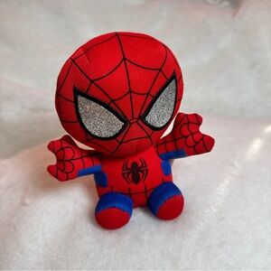 TY Spider-Man Beanie Baby Avengers Marvel Plush Stuffed Toy Regular